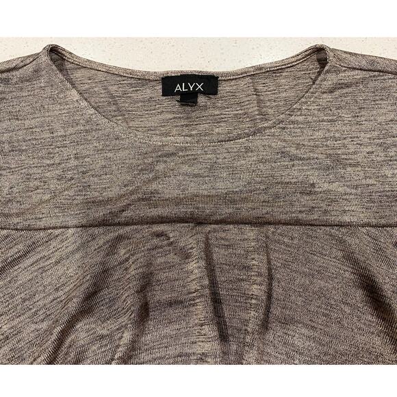 NEW ALYX Womens Blouse Long sleeve Size XL Color Blush - Picture 2 of 6